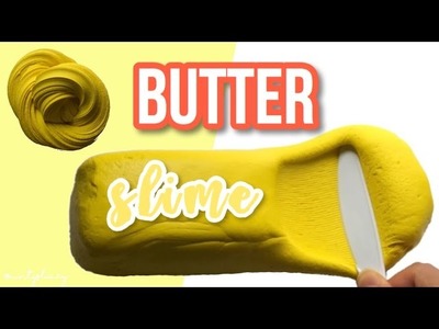 DIY 2 Ingredient Butter Slime! No Borax!
