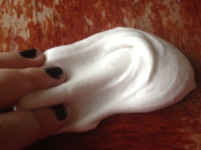 DIY 2 ingredients slime without borax detergent contact solution baking soda liquid starch