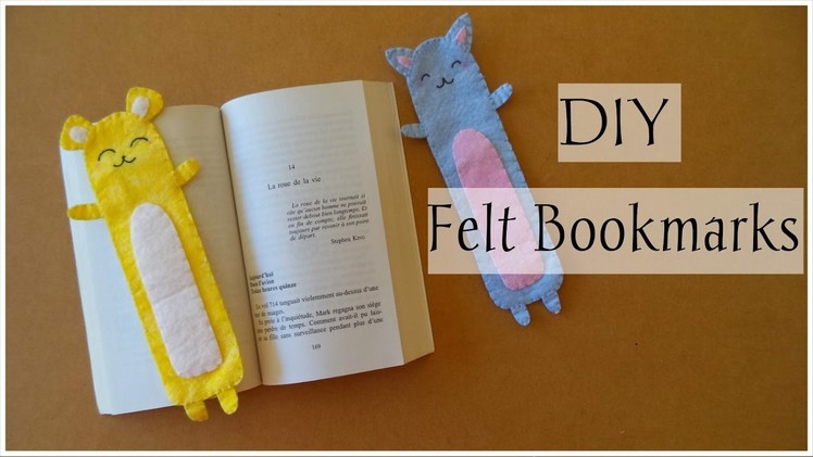 DIY: Felt Bookmarks | My Crafting World