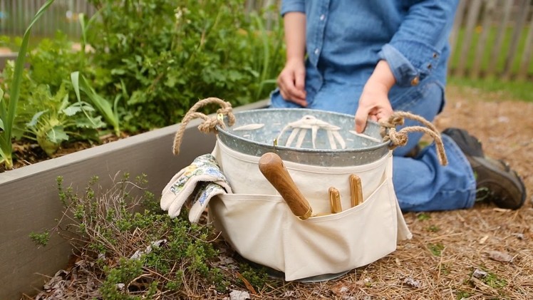 DIY Garden Tool Kit and Basket