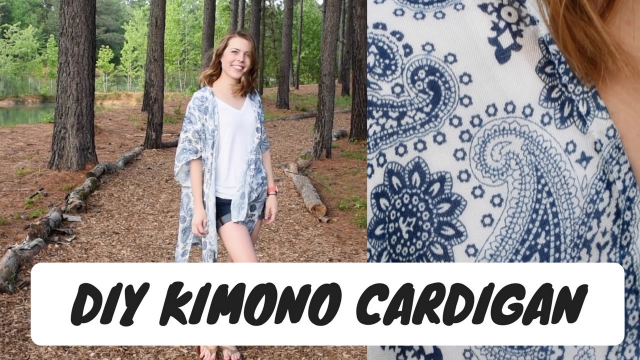 DIY Kimono Cardigan!