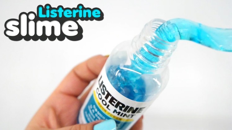 DIY Listerine Slime ! How To Make Clear Slime｜Without Borax, Shampoo｜Satisfying Slime!