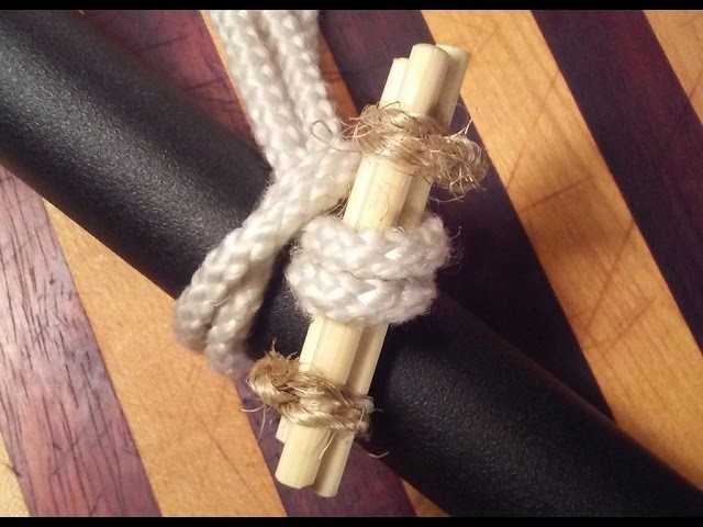 DIY Toggles for quick-release knots