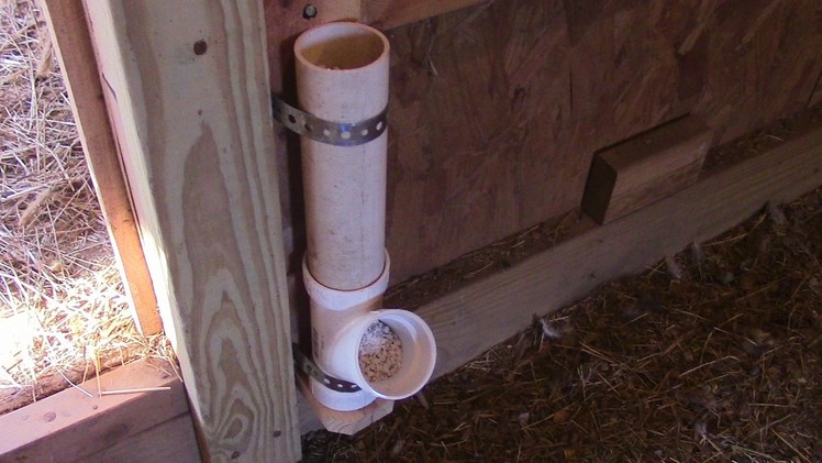 Easy DIY Chicken Grit Feeder