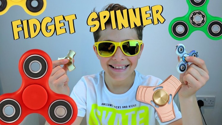 Fidget Spinner + DIY | Lançamento 2017