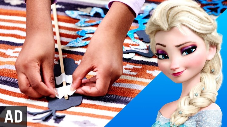 Frozen Pajama Party DIY Puppet Show | Disney Family