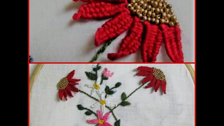 Hand Embroidery - Woven Picot Stitch Tutorial
