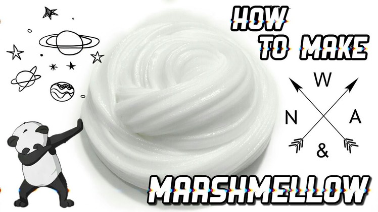 How to make marshmellow slime with conditioner - DIY Marshmellow slime EASY
