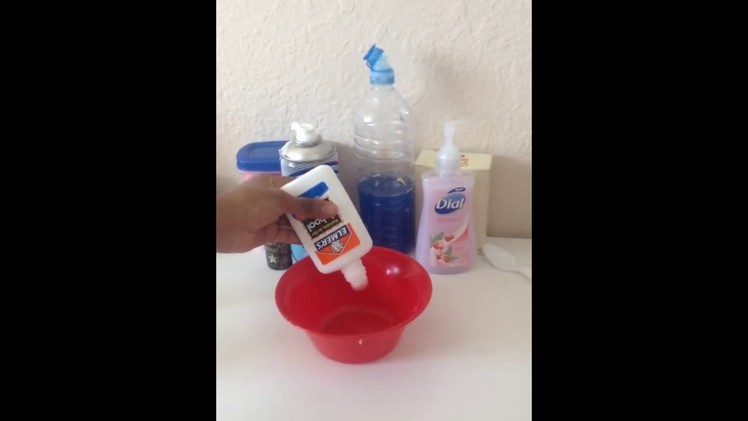 How to make slime with tide (no borax,liquid starch,contact lens solution,or eye drops.)