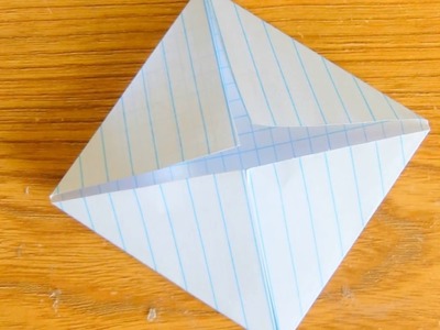 Make Origami of Equilateral Triangle Connector