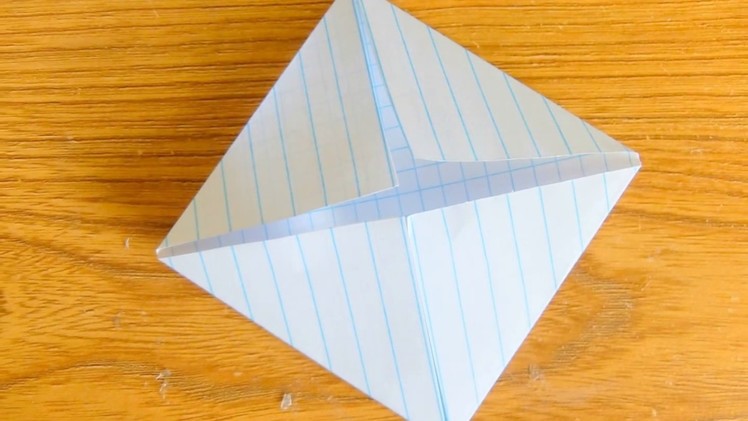 Make Origami of Equilateral Triangle Connector