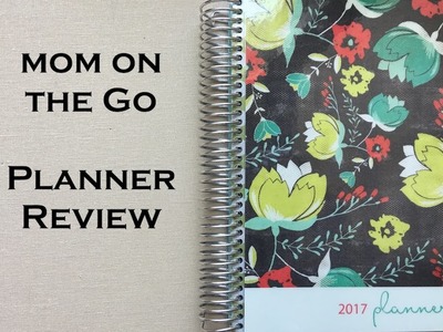 Mom on the GO- Planner review.