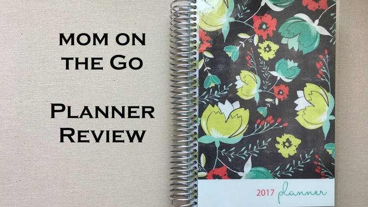 Mom on the GO- Planner review.