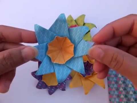 ORIGAMI SPIN FLOWER N.4 ( Tia MR )