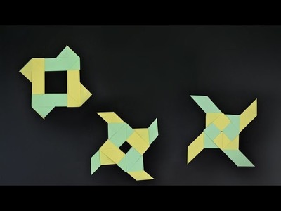 Origami: Transforming Ninja Star - Instructions in English (BR)