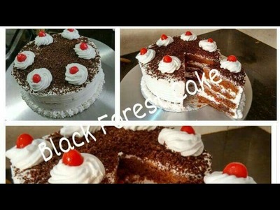 PERFECT HOMEMADE BLACKFOREST CAKE FOR BEGINNERS RECIPE