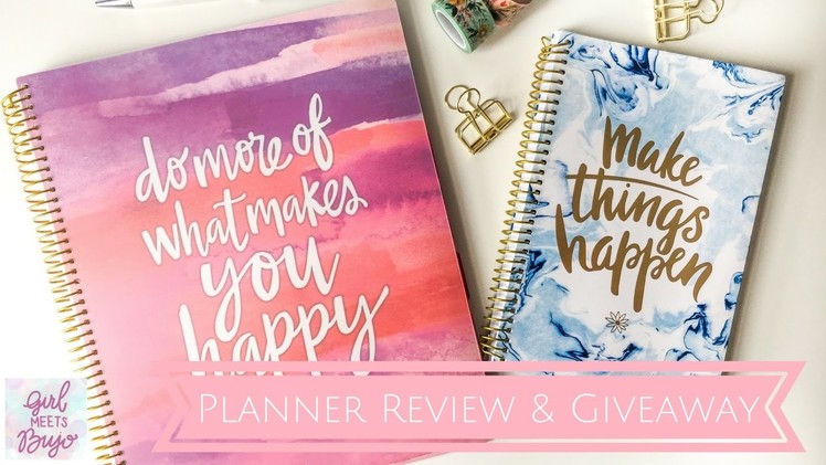 Planner Review & GIVEAWAY!