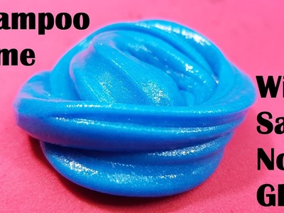 Shampoo Slime 2 Ingredients With Salt Without Glue or Borax