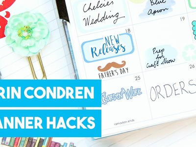 5 Erin Condren Planner Hacks