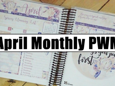 April Monthly Plan With Me! || ft. Planning Roses