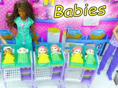 Baby Secrets At Barbie Hospital - Surprise Blind Bag Babies with Color Changing