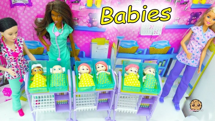 Baby Secrets At Barbie Hospital - Surprise Blind Bag Babies with Color Changing