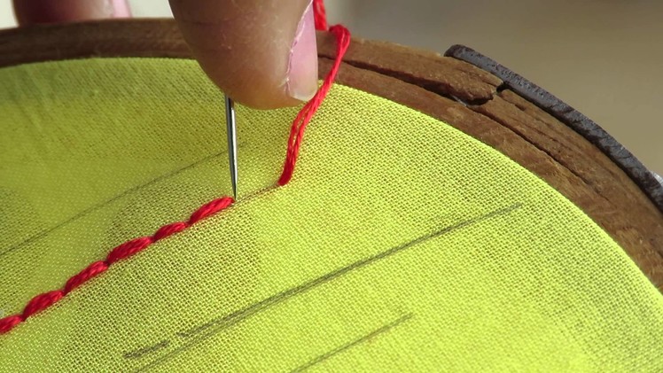 Back stitch for beginners-- HD
