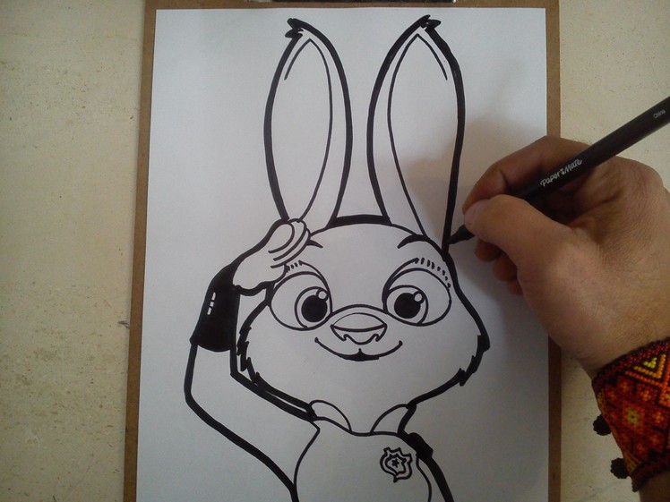 Como dibujar a judy hoops de zootopia. HOW TO DRAW A JUDY HOPPS Zootopia