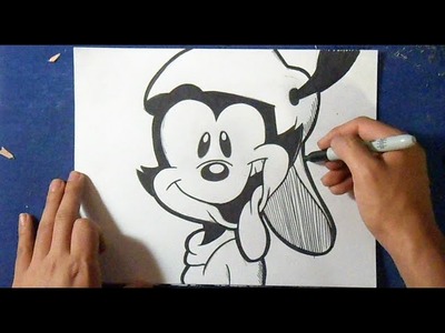 Cómo dibujar a Wakko Warner - Animaniacs - | How to draw The Warner Brothers