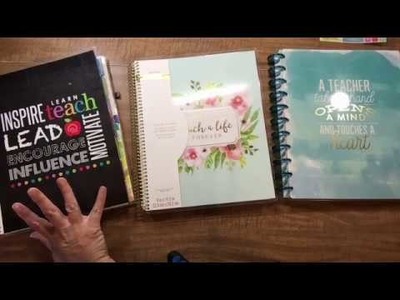 Comparison of Three Top Teacher Planners.Giveaway!!.Giveaway Closed