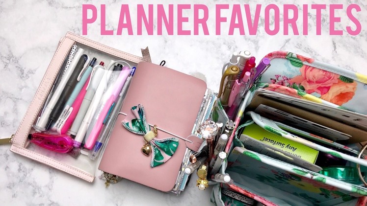 Current Planner Favorites | Spring 2017 ft. Foxy Fix, The Planner Society & more!