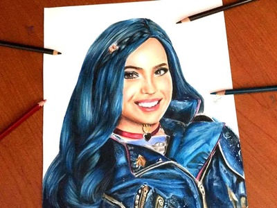 Drawing Evie from Disney Descendants 2