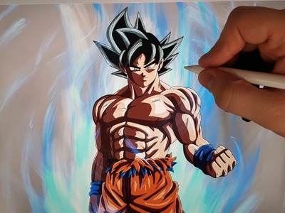 Drawing  Limit Breaker Goku! - Goku's NEW FORM! - Dragon Ball Super