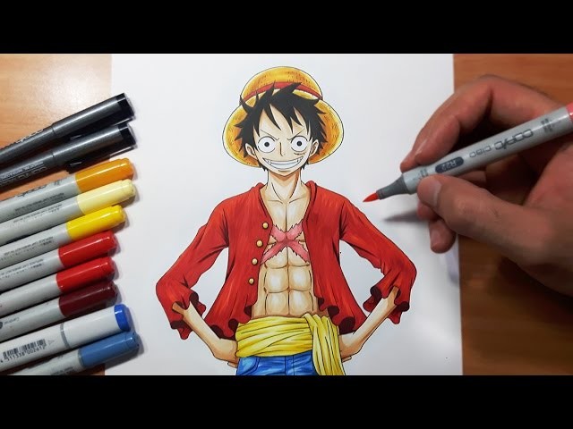 Drawing Luffy Post Timeskip One Piece