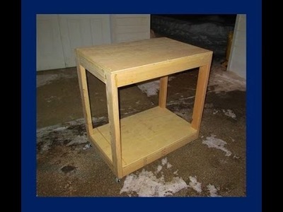 Easy* Build A Cheap and Simple PORTABLE WORKBENCH