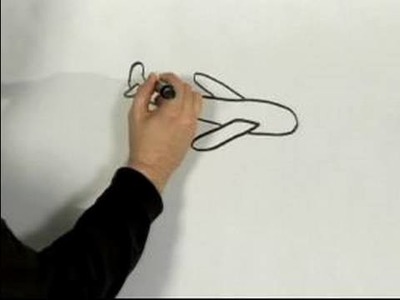 Easy Cartoon Drawing : How to Draw a Cartoon Airplane