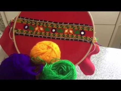 Hand Embroidery Balochi stitch designs