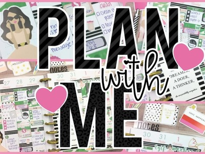 Happy Planner Plan With Me ❤️ Ft. PAB March Subscription!