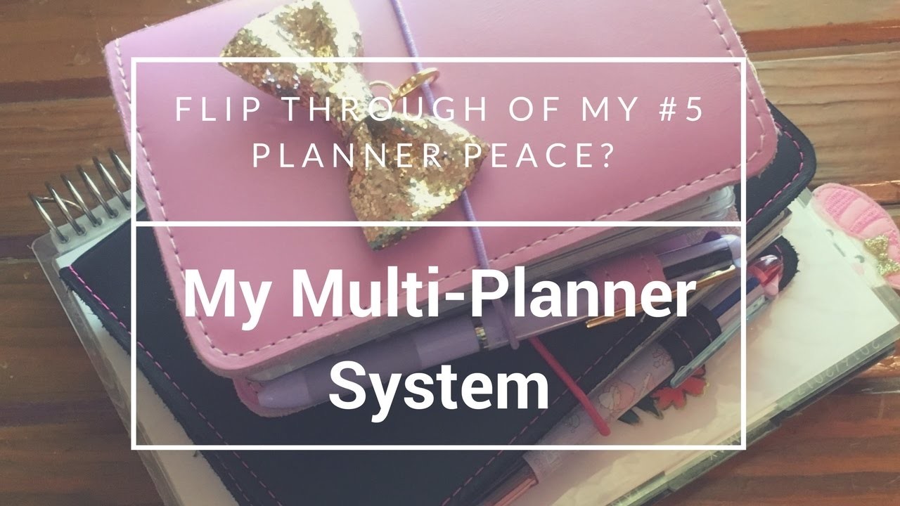 How I use Multiple Planners and a Flip through of my Creative B6