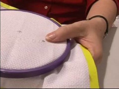 How to Cross Stitch : How to Do Back Stitches in Cross Stitching