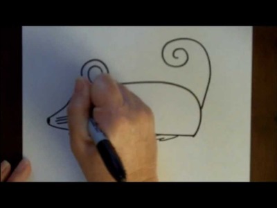 How to Draw a Cartoon Mouse Step by Step Drawing Tutorial for Beginners