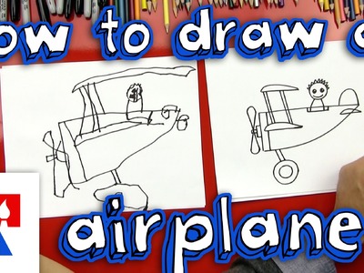 How To Draw An Airplane (For Young Artists)