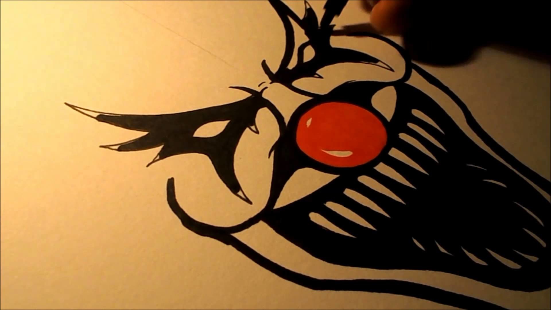 How To Draw An Evil Clown Ii