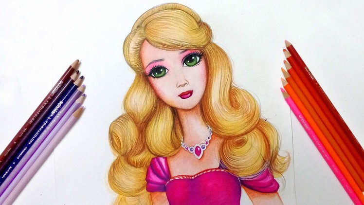 ❤how to draw barbie ❤ drawing tutorial