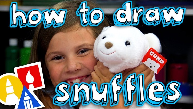 How To Draw Snuffles The Cutest Polar Bear (giveaway)