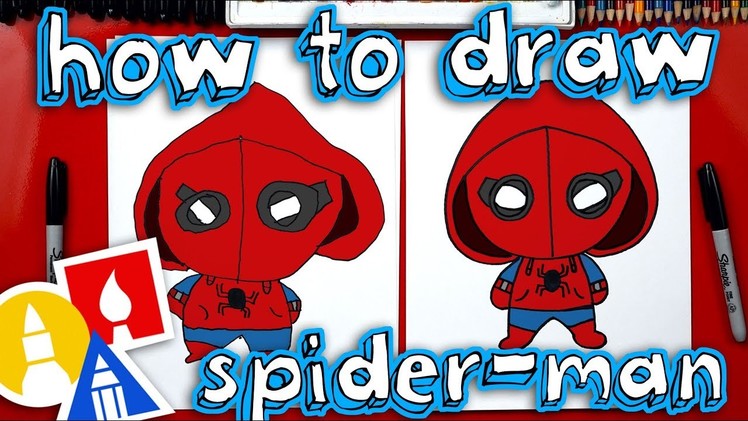 How To Draw Spider-Man Homecoming