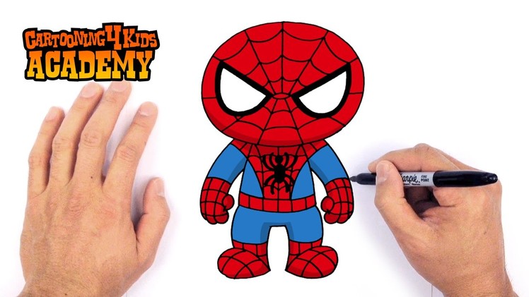 How to Draw Spiderman- Art for Beginners