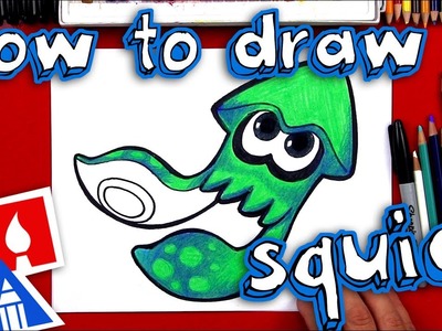 How To Draw Splatoon Inkling Squid ????