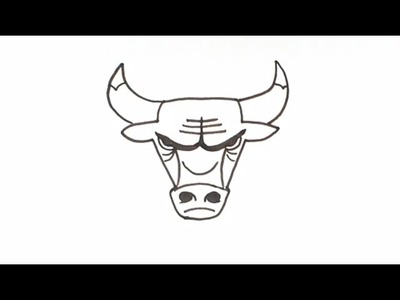 How to Draw the Chicago Bulls Logo