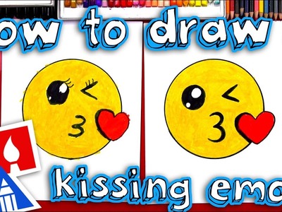 How To Draw The Kissing Emoji